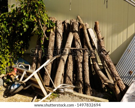 This is a picture of wood firewood