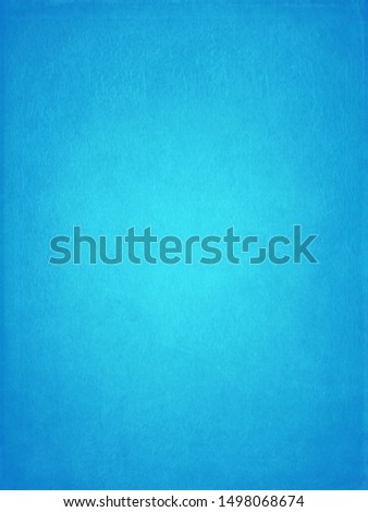Gradient turquoise blue background with space for text or copy. 