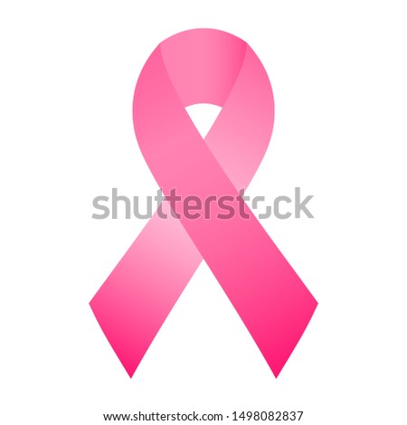 Pink ribbon symbol of the organizations supporting the program