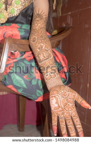 Ceremonial in Indian wedding, Groom And Bridal Together, Groom and Bridal Legs and Hands Ceremonial