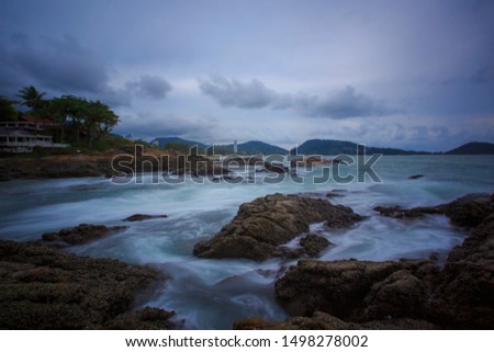 Beautiful landscapes kalim Beach Patong Phuket Thailand must to be here. Amazing for photography and holiday summer time