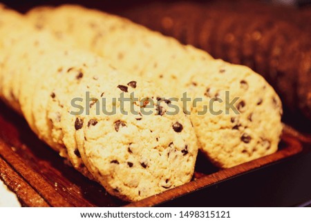 Group of assorted delicious cookies