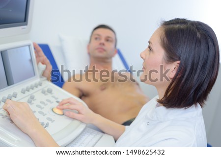 a nurse editing the personal information