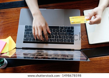 Using a credit card to make online purchases Enjoy shopping from your computer, laptops and mobile phones using a credit card.