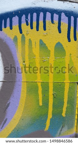 Vertical colored streaks. Abstract colorized background