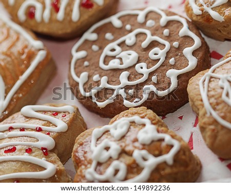 Varoius Homemade Gingerbread Cookies
