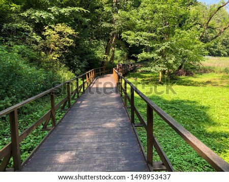 Walking and hiking trails or Counts trail or Poucna Grofova staza - Papuk nature park, Croatia (Kroatien / Croazia / Hrvatska)