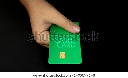 Payment for credit card purchases