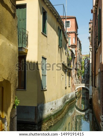 Italy. Photo of Venice.     .  