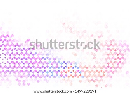 Light Green, Red vector template with lines. An elegant bright illustration with gradient. Colorful wave pattern for your design.