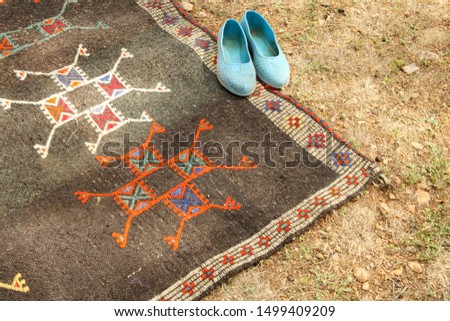 handmade rugs and nomadic shoes