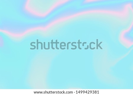 Abstract holographic background. Digital art. Futuristic holographic. Wonderful background in Holographic Foil. Modern surface design style. Packaging wrap paper. Banner, greetings card, poster