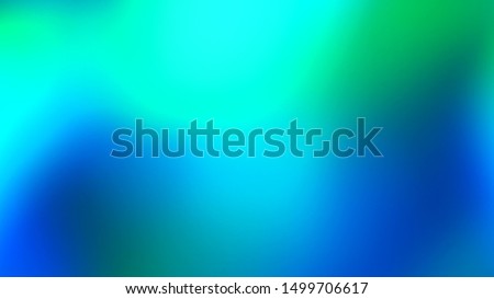 Abstract vivid green and blue colors background Royalty-Free Stock Photo #1499706617