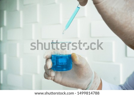 lab research for medical test