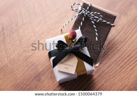 a gift box for Valentine's Day