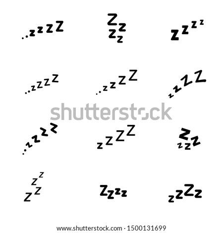 	
Vector illustration, business scribing doodle. "ZZZZ" lettering. Royalty-Free Stock Photo #1500131699