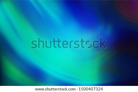 Light Blue, Green vector abstract layout. Modern abstract illustration with gradient. Blurred design for your web site.