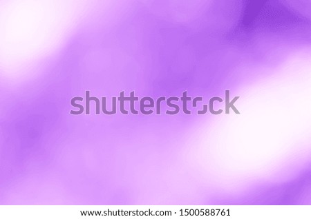 Violet light bokeh blur nature background
