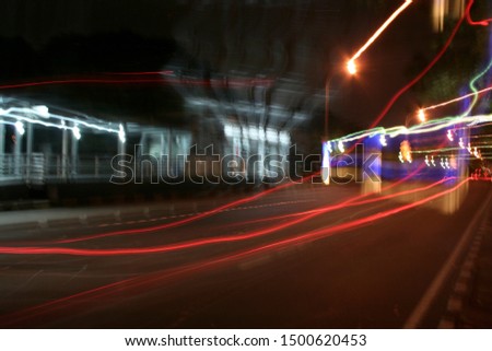 light painting for background and abstract images