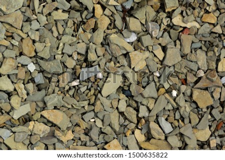 Crop view of colorful stone tile background, space for text