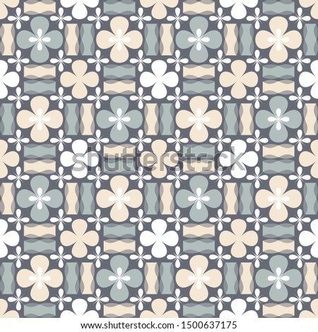 Delicate geometric pattern. Mosaic background