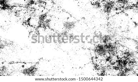 Black and white scratched grunge brush seamless pattern. Distress design background.