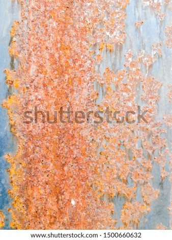 Rust old texture on iron floor wall background
