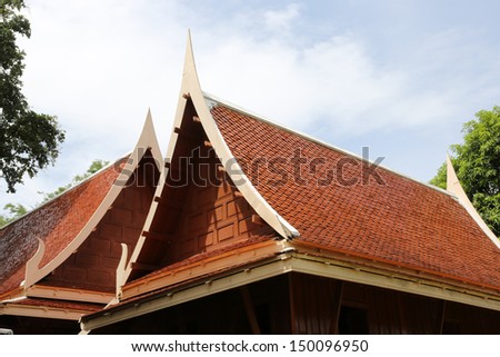 Thai style house 