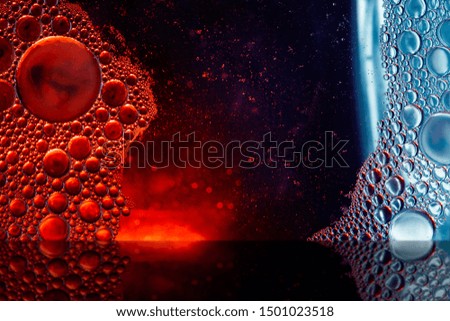 product photography background abstract water bubbles  