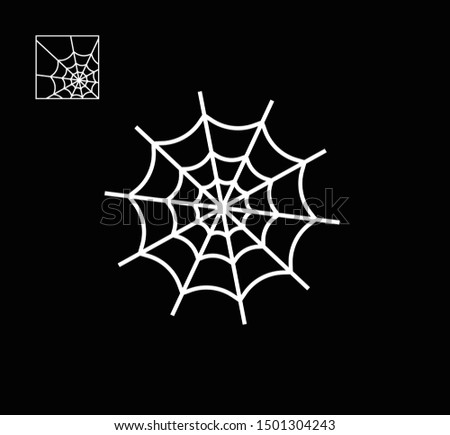 www, internet conection icons. vector illustration, logo spiderweb template.