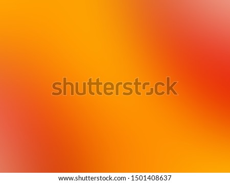 Orange gradient. Autumn. Warm shades