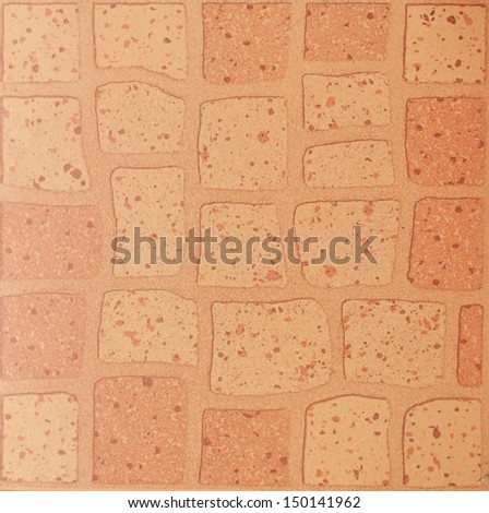 Detail of  a glazed tiles