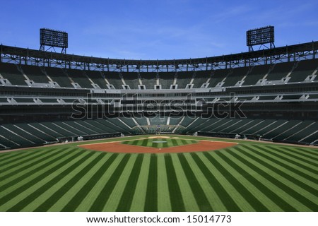 Baseball Stadium Royalty-Free Stock Photo #15014773