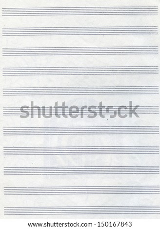  blank page of music book 