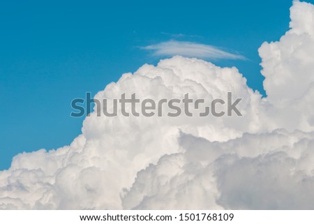 Perfect close up daylight clouds background 