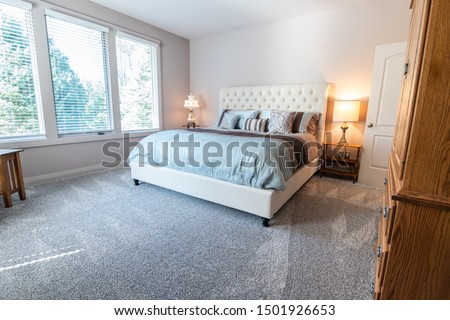 carpets have been cleaned and are ready to walk on Royalty-Free Stock Photo #1501926653