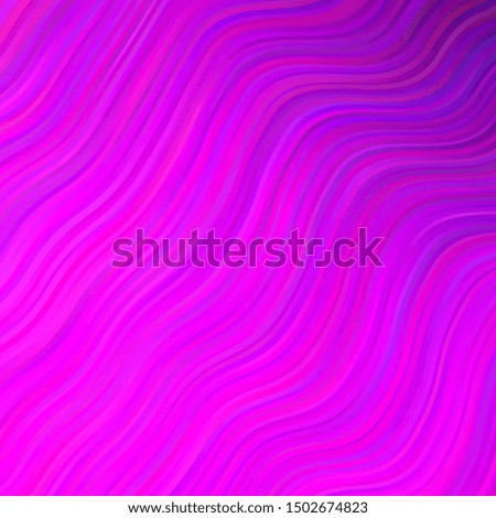 Light Purple vector template with curves. Bright illustration with gradient circular arcs. Best design for your ad, poster, banner.