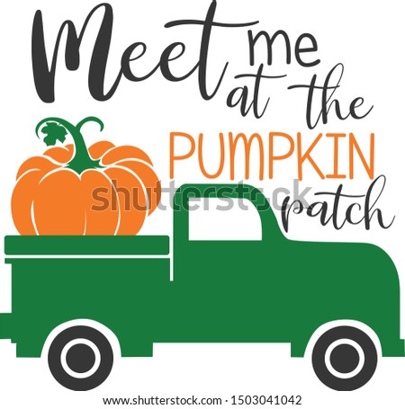 Meet me at the pumpkin patch 