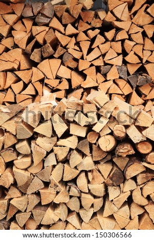 firewood stove or fireplace