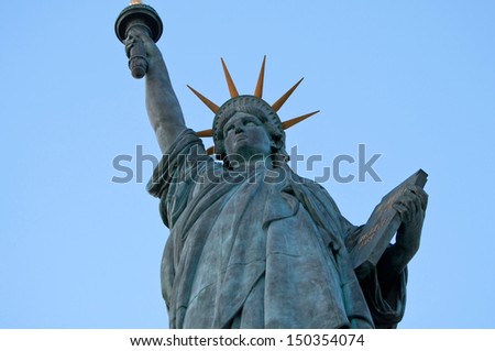 Statue of Liberty in Paris
