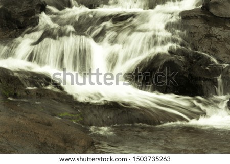Beautiful waterfall in Western Ghat of India