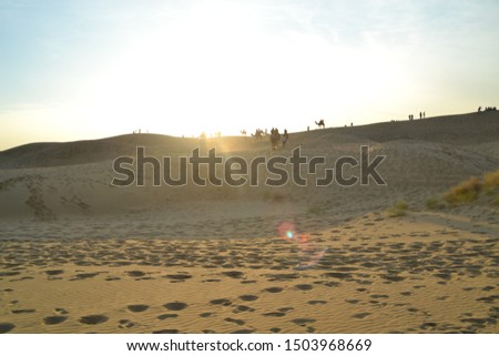 Jaisalmer Desert Sunset Point Pics