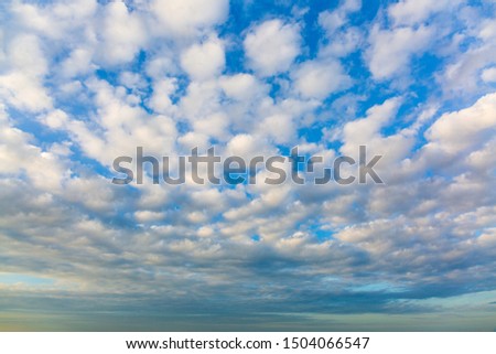 Blue sky and cloud beautiful natural background,Thailand, Cloud - Sky, Cloudscape, Sky, Blue,Seamless Clouds Texture Panorama,Australia, Cloudscape, Loopable Elements Royalty-Free Stock Photo #1504066547