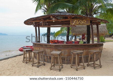Beach bar Royalty-Free Stock Photo #150446750