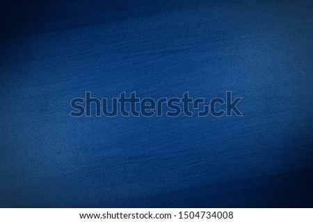 Blank blue chalkboard texture with copy space. for text message or graphic design. education concept. Abstract Chalk rubbed out on texture for background.