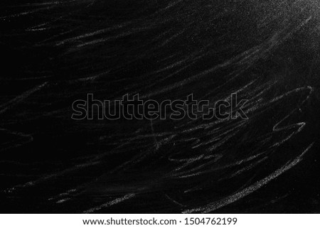 Blank Blackboard Background. Empty blank black chalkboard with copy space