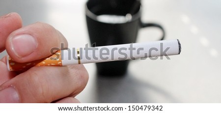 electronic battery powered vapour ecigarettes vaping vape stock, photo, photograph, image, picture, 