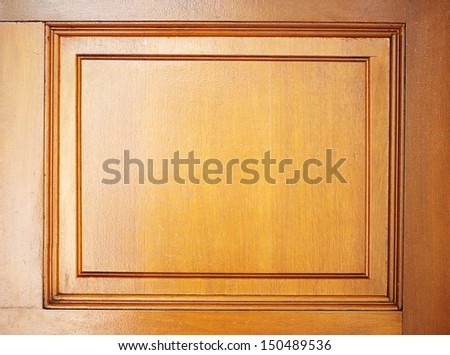 wooden background with frame shape