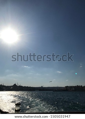 Dazzling picture in istanbul eminonu