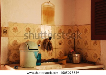 Kitchen of Brazilian Poor Family
